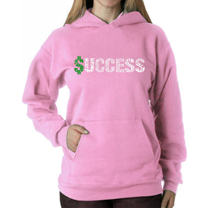 Success  - Women's Word Art Hooded Sweatshirt