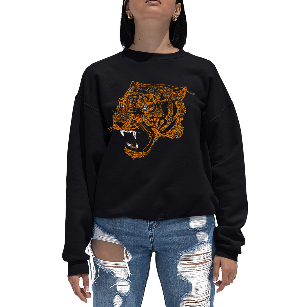 Beast Mode - Women's Word Art Crewneck Sweatshirt