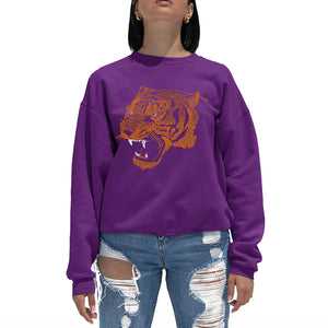Beast Mode - Women's Word Art Crewneck Sweatshirt
