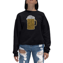 Load image into Gallery viewer, Slang Terms for Being Wasted - Women&#39;s Word Art Crewneck Sweatshirt
