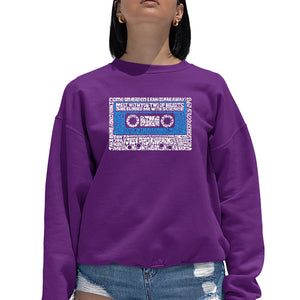 80s One Hit Wonders  - Women's Word Art Crewneck Sweatshirt