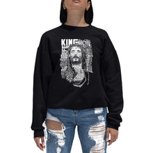 Load image into Gallery viewer, JESUS - Women&#39;s Word Art Crewneck Sweatshirt