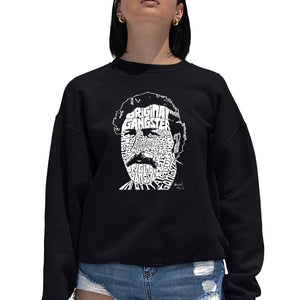 Pablo Escobar  - Women's Word Art Crewneck Sweatshirt