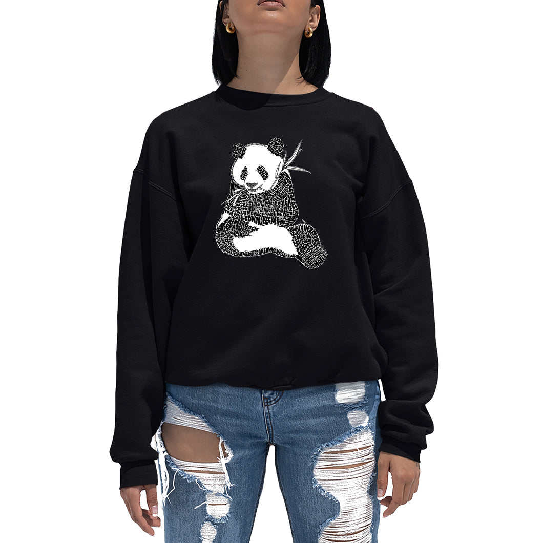 ENDANGERED SPECIES - Women's Word Art Crewneck Sweatshirt