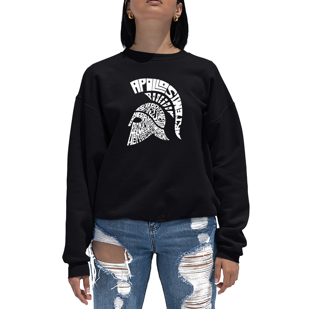 SPARTAN - Women's Word Art Crewneck Sweatshirt
