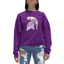 Load image into Gallery viewer, SPARTAN - Women&#39;s Word Art Crewneck Sweatshirt