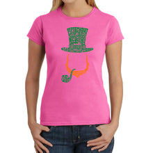 Load image into Gallery viewer, Leprechaun  - Women&#39;s Word Art T-Shirt