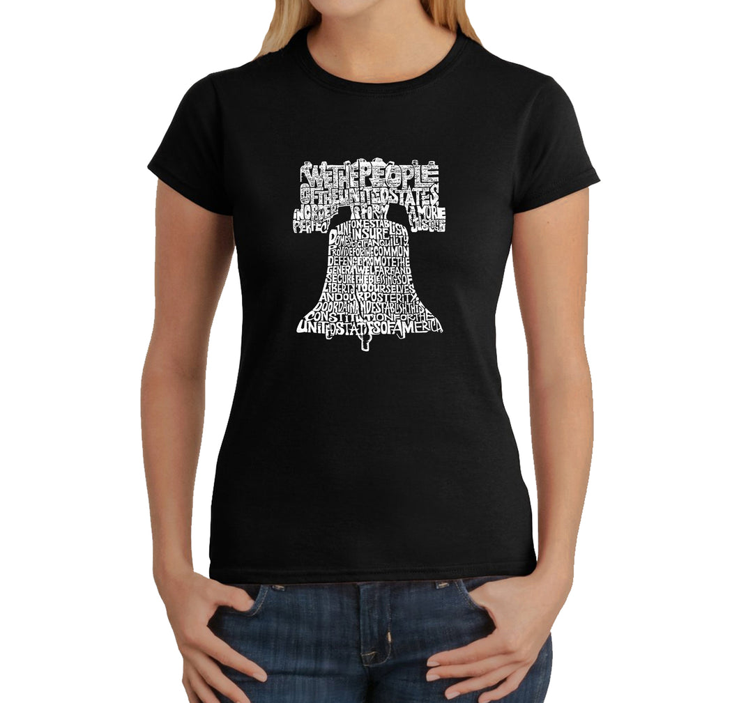 Liberty Bell -  Women's Word Art T-Shirt