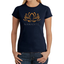 Load image into Gallery viewer, Namaste - Women&#39;s Word Art T-Shirt