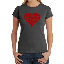 Load image into Gallery viewer, All You Need Is Love - Women&#39;s Word Art T-Shirt