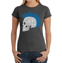 Load image into Gallery viewer, Punk Mohawk - Women&#39;s Word Art T-Shirt