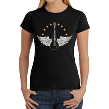 Load image into Gallery viewer, Country Female Singers - Women&#39;s Word Art T-Shirt