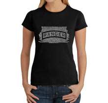 Load image into Gallery viewer, The US Ranger Creed - Women&#39;s Word Art T-Shirt