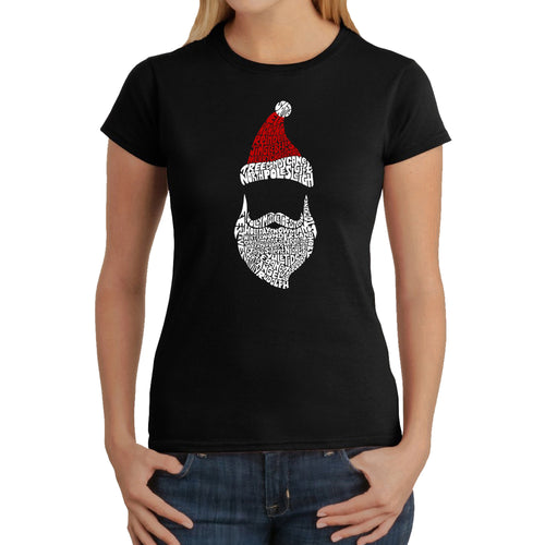 Santa Claus  - Women's Word Art T-Shirt