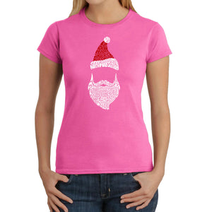 Santa Claus  - Women's Word Art T-Shirt