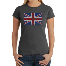 Load image into Gallery viewer, God Save The Queen - Women&#39;s Word Art T-Shirt