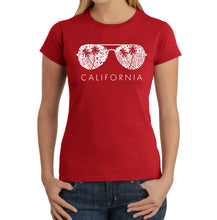 Load image into Gallery viewer, California Shades - Women&#39;s Word Art T-Shirt