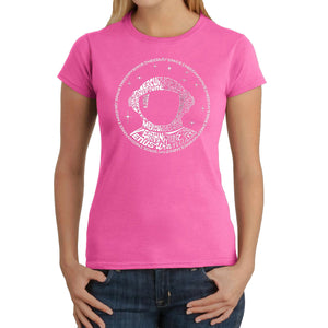 I Need My Space Astronaut - Women's Word Art T-Shirt