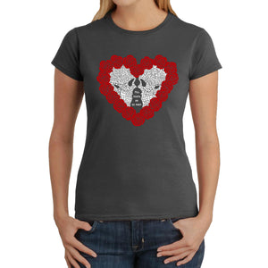 Women's Word Art T-Shirt - Til Death Do Us Part