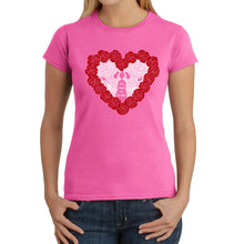 Load image into Gallery viewer, Women&#39;s Word Art T-Shirt - Til Death Do Us Part