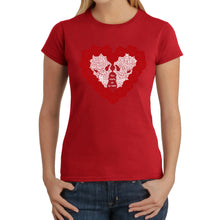 Load image into Gallery viewer, Women&#39;s Word Art T-Shirt - Til Death Do Us Part