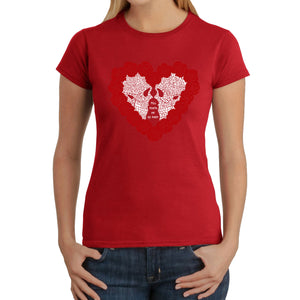 Women's Word Art T-Shirt - Til Death Do Us Part