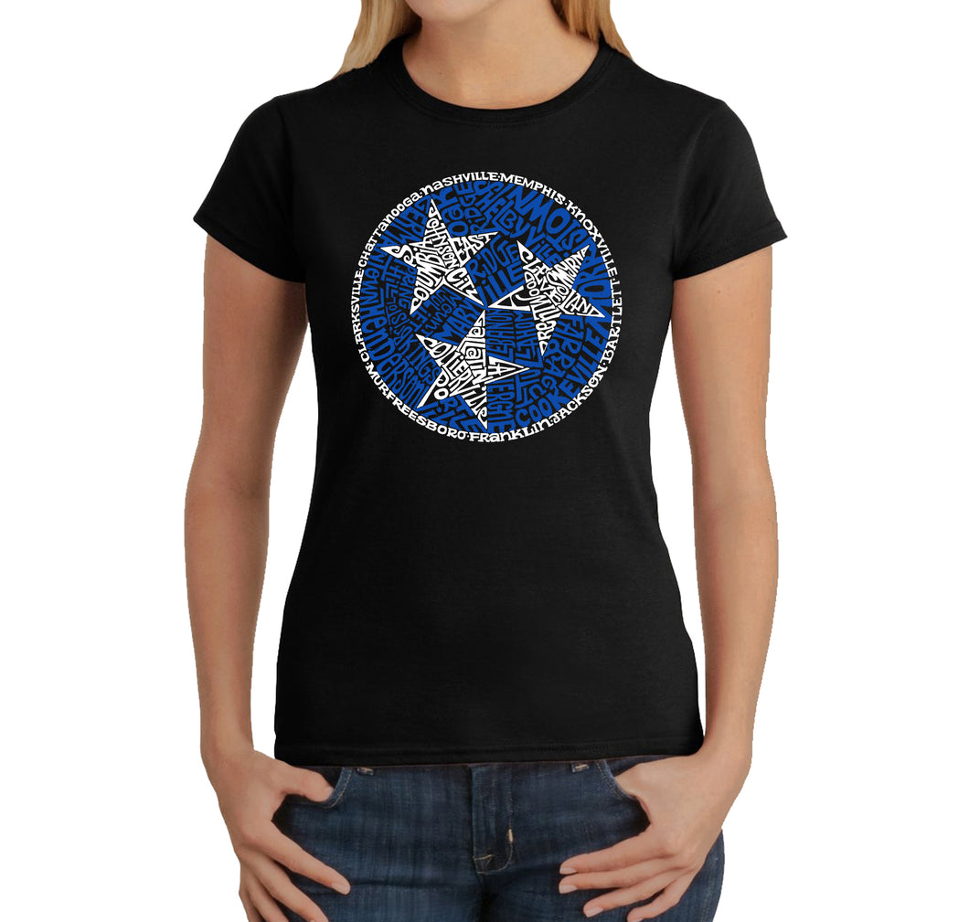 Tennessee Tristar - Women's Word Art T-Shirt
