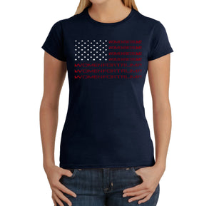 Women For Trump - Women's Word Art T-Shirt