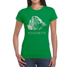 Yosemite -  Women's Word Art T-Shirt