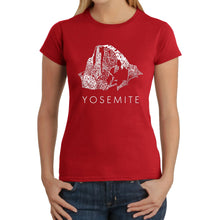 Load image into Gallery viewer, Yosemite -  Women&#39;s Word Art T-Shirt