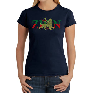 Zion One Love - Women's Word Art T-Shirt