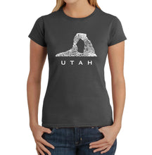 Load image into Gallery viewer, Utah - Women&#39;s Word Art T-Shirt
