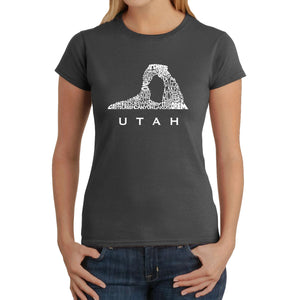 Utah - Women's Word Art T-Shirt
