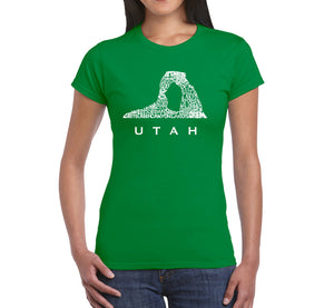 Utah - Women's Word Art T-Shirt