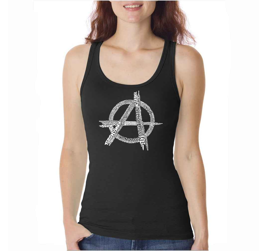 GREAT ALL TIME PUNK SONGS  - Women's Word Art Tank Top