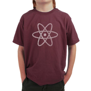 ATOM - Boy's Word Art T-Shirt