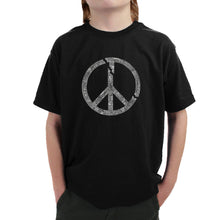 Load image into Gallery viewer, EVERY MAJOR WORLD CONFLICT SINCE 1770 - Boy&#39;s Word Art T-Shirt