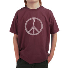 Load image into Gallery viewer, EVERY MAJOR WORLD CONFLICT SINCE 1770 - Boy&#39;s Word Art T-Shirt