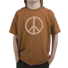 Load image into Gallery viewer, EVERY MAJOR WORLD CONFLICT SINCE 1770 - Boy&#39;s Word Art T-Shirt