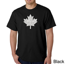 Load image into Gallery viewer, CANADIAN NATIONAL ANTHEM - Men&#39;s Word Art T-Shirt