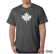 Load image into Gallery viewer, CANADIAN NATIONAL ANTHEM - Men&#39;s Word Art T-Shirt