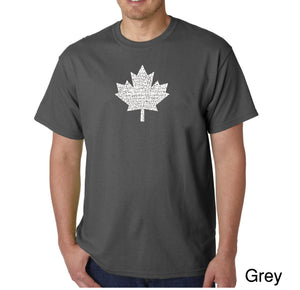 CANADIAN NATIONAL ANTHEM - Men's Word Art T-Shirt