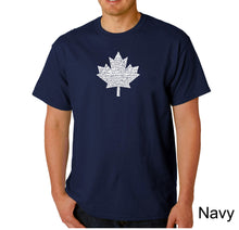 Load image into Gallery viewer, CANADIAN NATIONAL ANTHEM - Men&#39;s Word Art T-Shirt