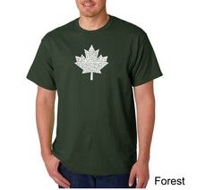 Load image into Gallery viewer, CANADIAN NATIONAL ANTHEM - Men&#39;s Word Art T-Shirt