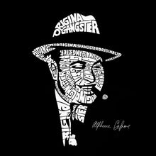 Load image into Gallery viewer, AL CAPONE ORIGINAL GANGSTER - Men&#39;s Word Art Long Sleeve T-Shirt