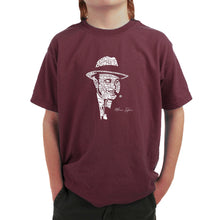 Load image into Gallery viewer, AL CAPONE ORIGINAL GANGSTER - Boy&#39;s Word Art T-Shirt