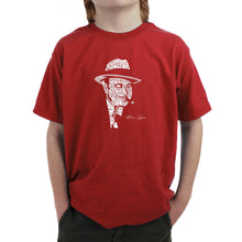 Load image into Gallery viewer, AL CAPONE ORIGINAL GANGSTER - Boy&#39;s Word Art T-Shirt