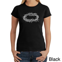 Load image into Gallery viewer, CROWN OF THORNS - Women&#39;s Word Art T-Shirt