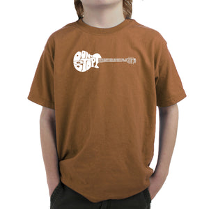 Don't Stop Believin' - Boy's Word Art T-Shirt