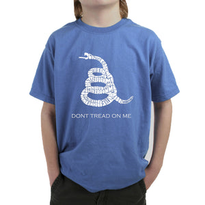 DONT TREAD ON ME - Boy's Word Art T-Shirt